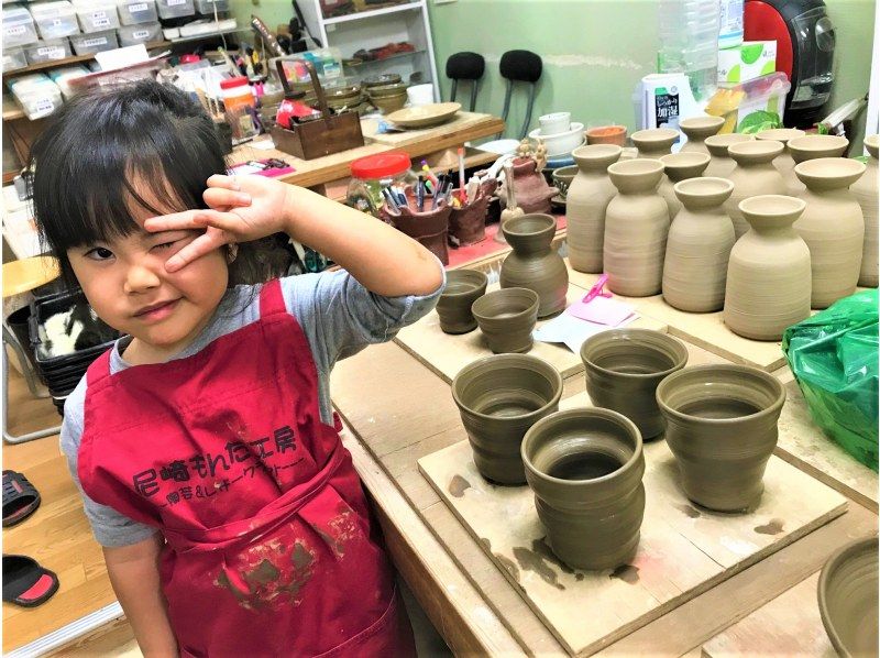 【兵庫・尼崎】駅より徒歩2分！結婚２０年目磁器婚式プラン！陶芸体験（６個つくる電動ろくろコース）の紹介画像