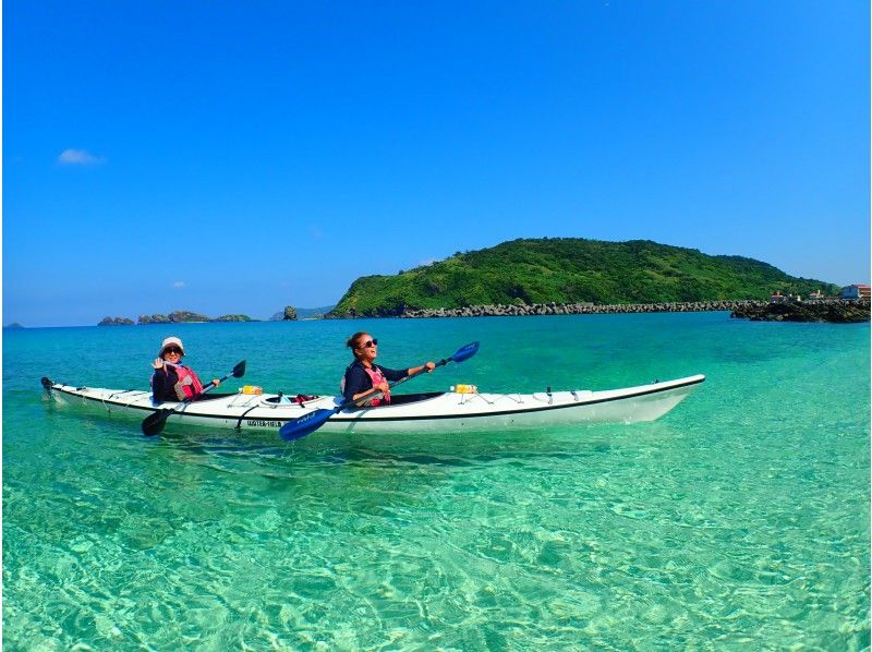 [Zamami village / Akajima held about 6 hours] Kerama Blue 1DAY tour with lunch by Sea kayakの紹介画像