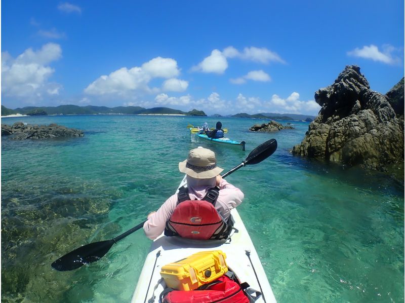 [Zamami village / Akajima held about 6 hours] Kerama Blue 1DAY tour with lunch by Sea kayakの紹介画像