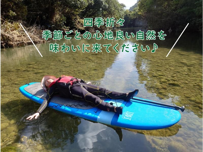 【宮崎・青島】Paia集合：SUP体験！癒しの川でゆったりマリンスポーツを体験『初心者のための特別プラン』：SUP2hの紹介画像
