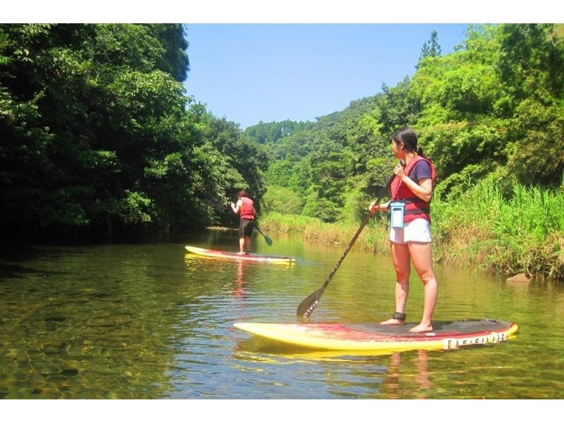 【宮崎・青島】Paia集合：SUP体験！癒しの川でゆったりマリンスポーツを体験『初心者のための特別プラン』SUP120の紹介画像