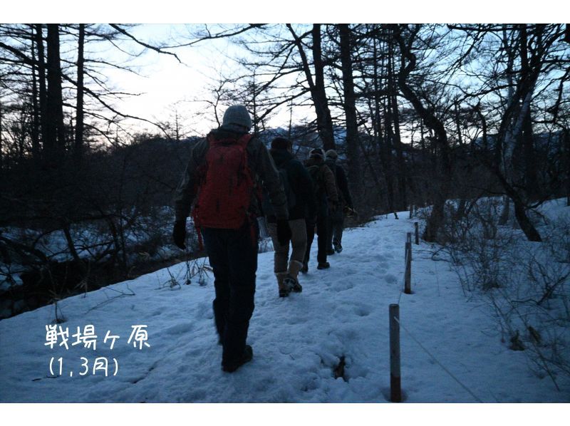 【栃木県・奥日光】『雪上ナイトハイキング』極寒の雪明りを楽しむの紹介画像