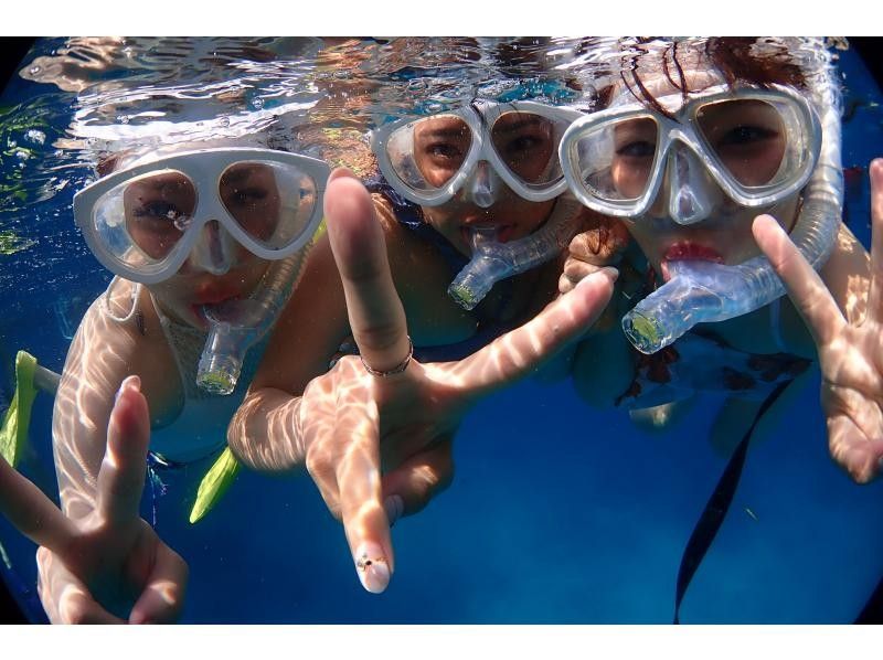 [Okinawa Ishigaki island] Sea turtle & coral reef snorkel! half-day course (am / pm) with underwater photo presents!の紹介画像