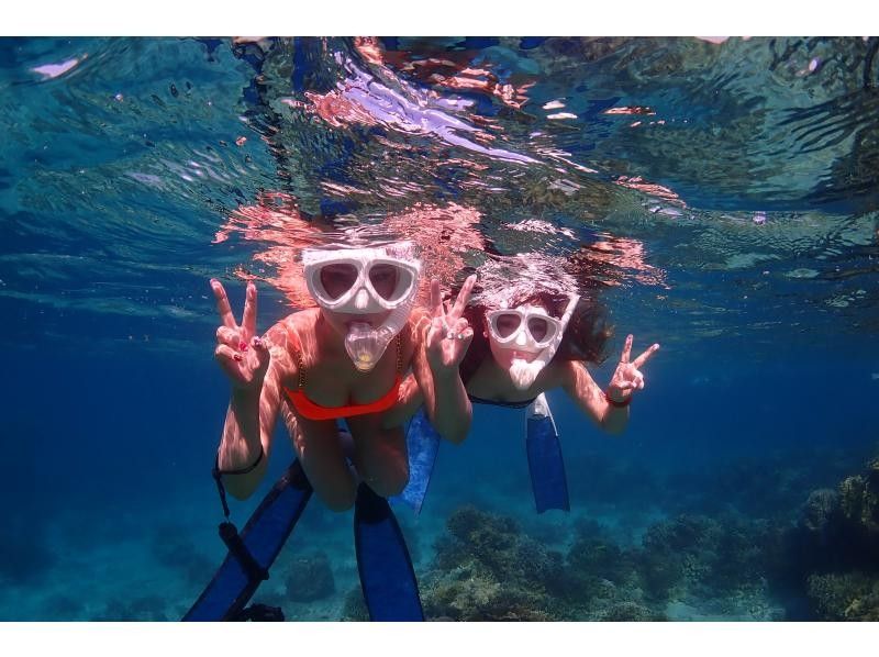 [Okinawa Ishigaki island] Skin Diving! half-day course (AM / PM) with underwater photo present!