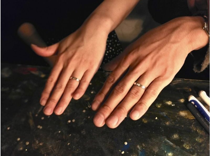 【大阪・心斎橋】自分の手で作るシルバーリング作り体験！ペアリングにもオススメ☆の紹介画像