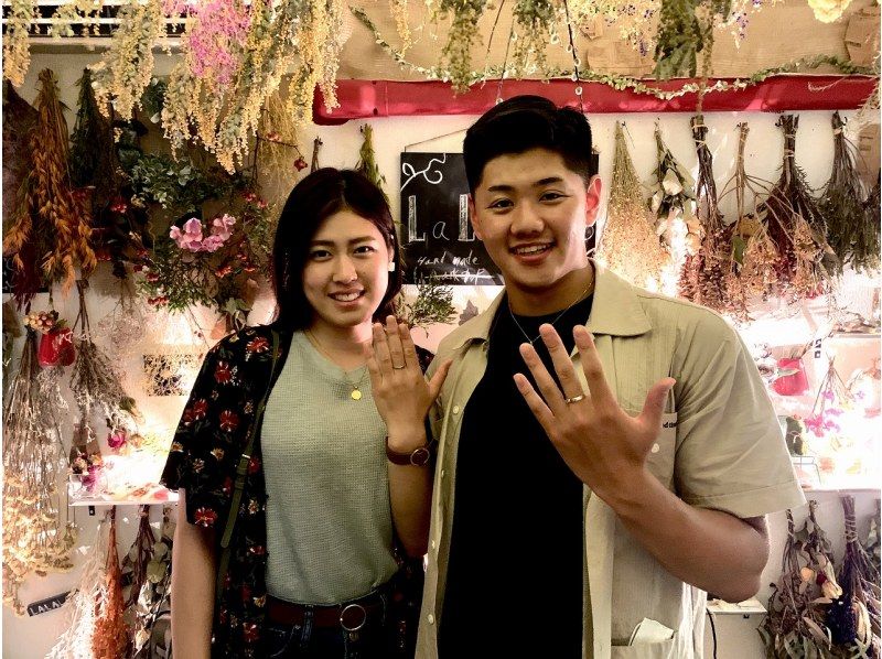 【大阪・心斎橋】自分の手で作るシルバーリング作り体験！ペアリングにもオススメ☆の紹介画像