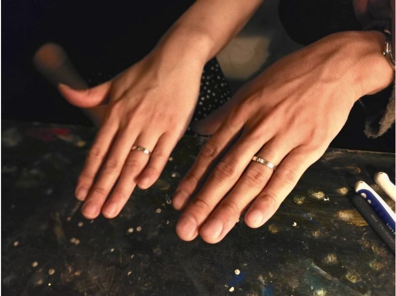 【大阪・心斎橋駅徒歩3分】自分の手で作るシルバーリング作り体験！ペアリングにもオススメ☆の紹介画像