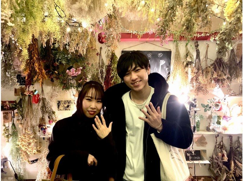 【大阪・心斎橋】自分の手で作るシルバーリング作り体験！ペアリングにもオススメ☆の紹介画像