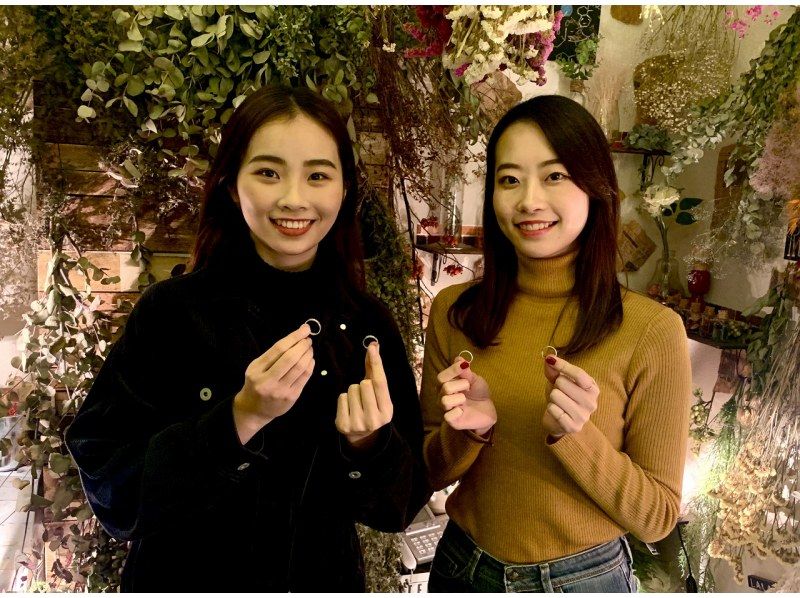 【大阪・心斎橋】自分の手で作るシルバーリング作り体験！ペアリングにもオススメ☆の紹介画像