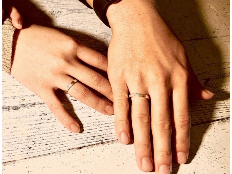 【大阪・心斎橋】自分の手で作るシルバーリング作り体験！ペアリングにもオススメ☆の紹介画像