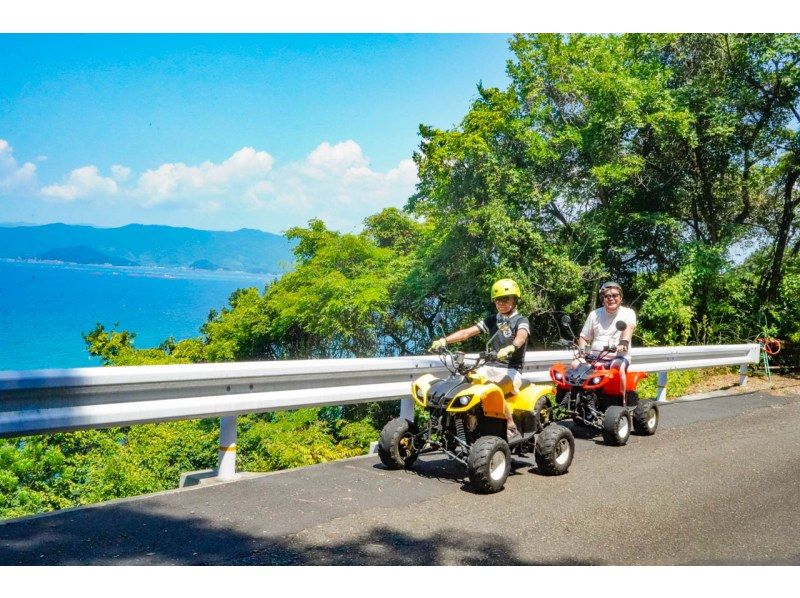 [Kochi, Otsuki Town] 4-wheel buggy spectacular paradise tour [2.5 hours to the sea] Sightseeing x Vehicles x Experience! For the best date or trip! Ride along the coastline and idyllic sceneryの紹介画像