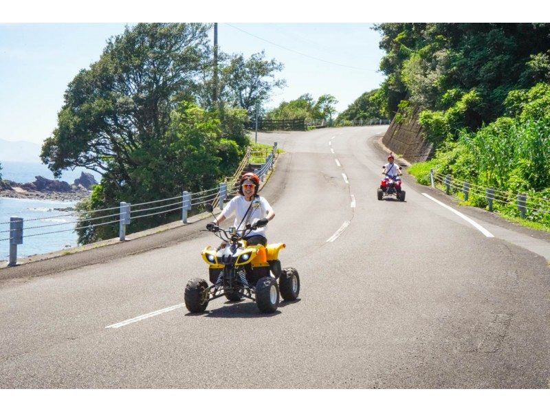 [Kochi, Otsuki Town] 4-wheel buggy spectacular paradise tour [2.5 hours to the sea] Sightseeing x Vehicles x Experience! For the best date or trip! Ride along the coastline and idyllic sceneryの紹介画像