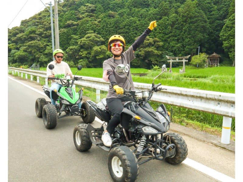 [Kochi, Otsuki Town] Guided four-wheeled buggy tour [1-day free plan] Sightseeing x Vehicles x Experience! For the best date or trip! A plan that you can enjoy for the whole day!の紹介画像