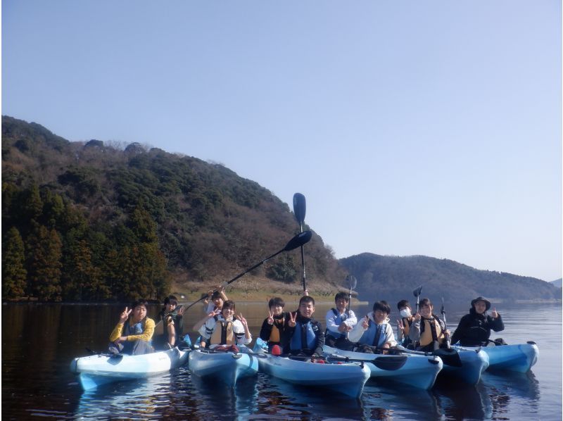 [Fukui/Wakasa] "Spring Kayak" Cherry blossom viewing on the lake! Mikata Goko Course [2 hours] の紹介画像