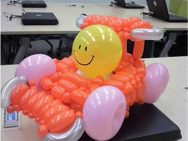 [鹿儿岛市/鹿儿岛市樱岛]前往日本的游客的气球艺术体验の紹介画像