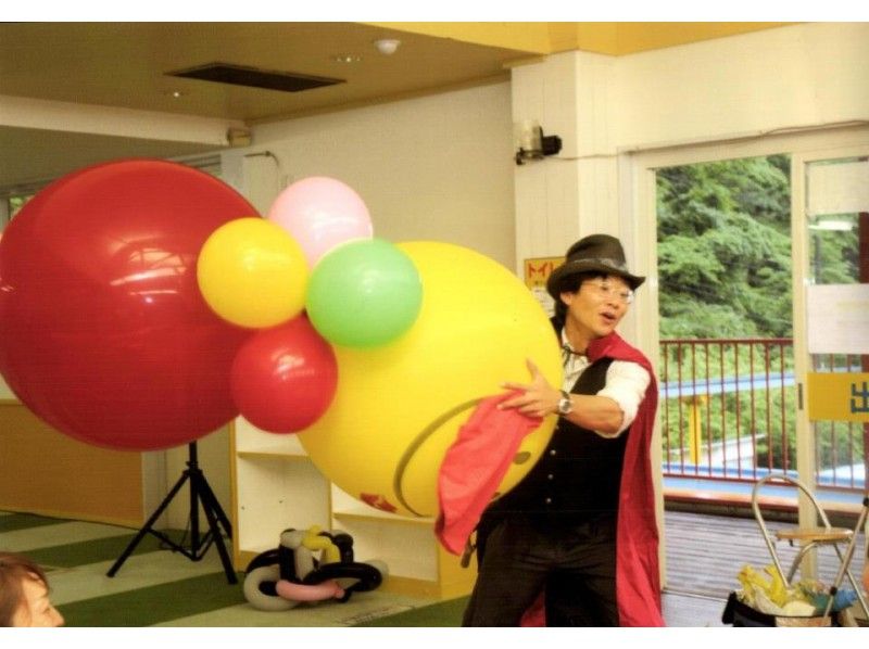 [鹿児島市/鹿児島市櫻島]前往日本的遊客的氣球藝術體驗の紹介画像