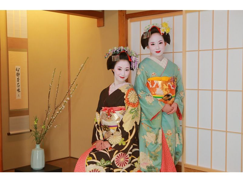 [Kyoto, Kiyomizu-dera Temple] Maiko Ozashiki plan 26,000 yen → 12,900 yen (excluding tax)の紹介画像