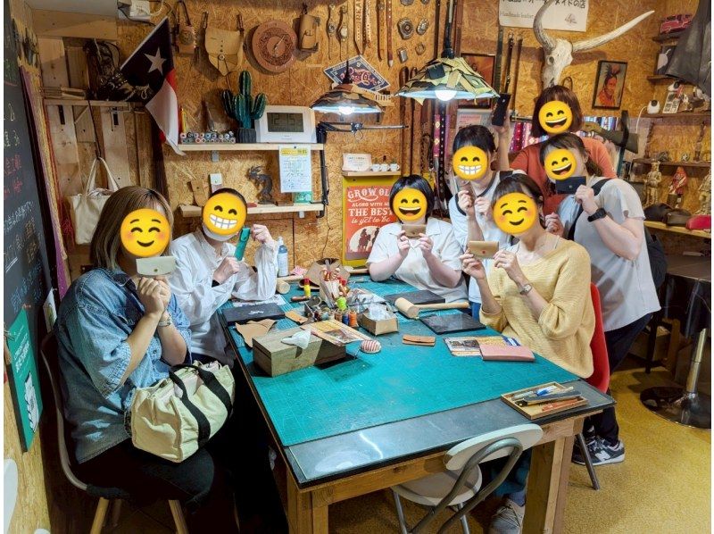 【体験教室】はじめてのレザークラフト～コインケース・カードケース・ペンケースから選べる【西所沢駅から徒歩４分！】の紹介画像