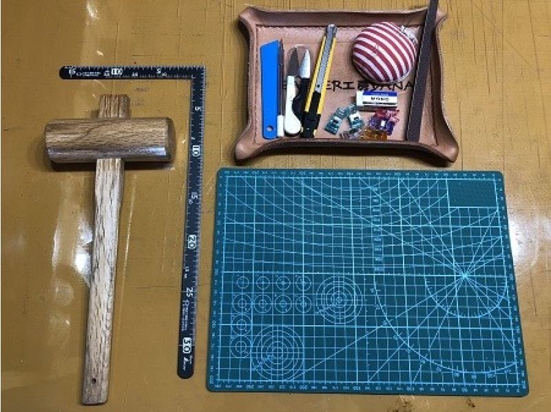 【体験教室】はじめてのレザークラフト～コインケース・カードケース・ペンケースから選べる【西所沢駅から徒歩４分！】の紹介画像