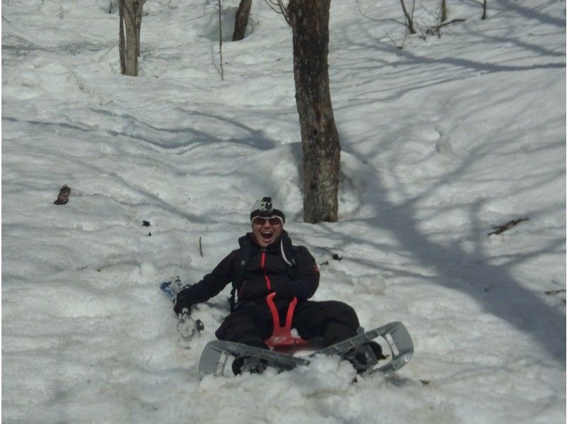[กุมมะ・ มินามิคามิ] ฉันสนุกกับฤดูหนาวเป็นอย่างมาก!กิจกรรมเดินหิมะ(Snowshoes)คอร์สวันไฮกุの紹介画像