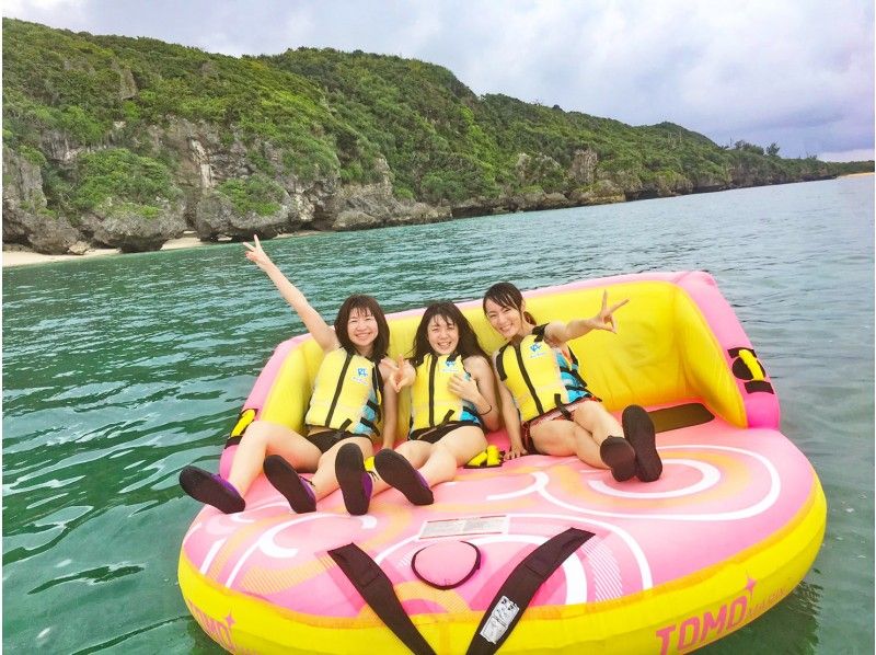 [Okinawa / Kouri Island] Experience with a secure charter for each group! Easy marine experience ♪ Classic big marble 15 minutes planの紹介画像