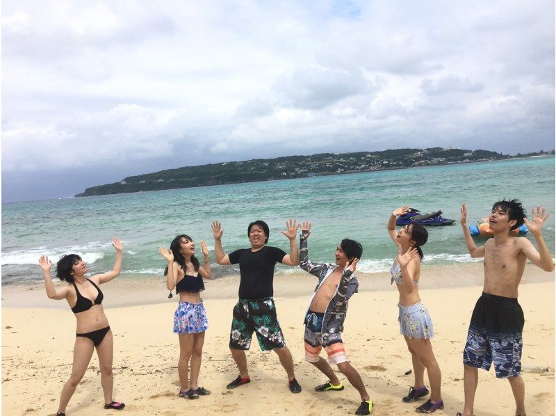 [Okinawa / Kouri Island] Experience with a secure charter for each group! Easy marine experience ♪ Classic banana boat 15 minutes planの紹介画像