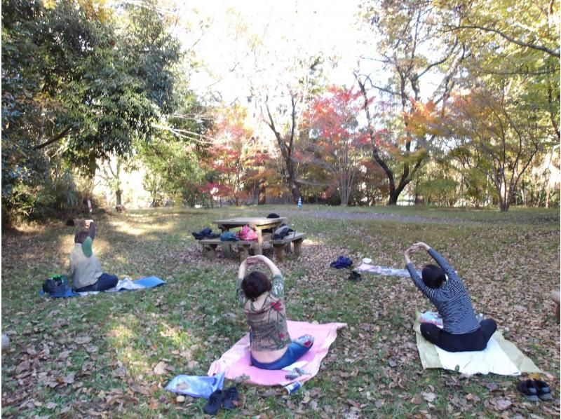 【東京・西武園】11/29（日）開催！紅葉ヨガ＆トトロの森ウォーキングの紹介画像