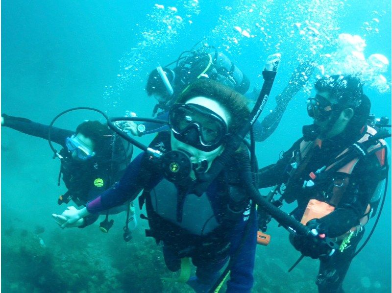 【無料送迎！木、金、土、日曜日/超お得！リゾートでダイビングを楽しみたい方】オープンウオーターダイバー＆アドバンスダイバーセットプランの紹介画像