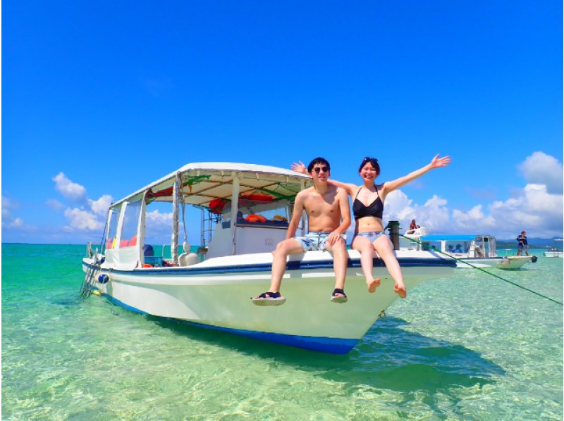 [Ishigaki Island/Half-day] Landing on the "Phantom Island" Hamajima & Boat Snorkeling ★ 360-degree spectacular views [Free photo data/equipment rental]の紹介画像