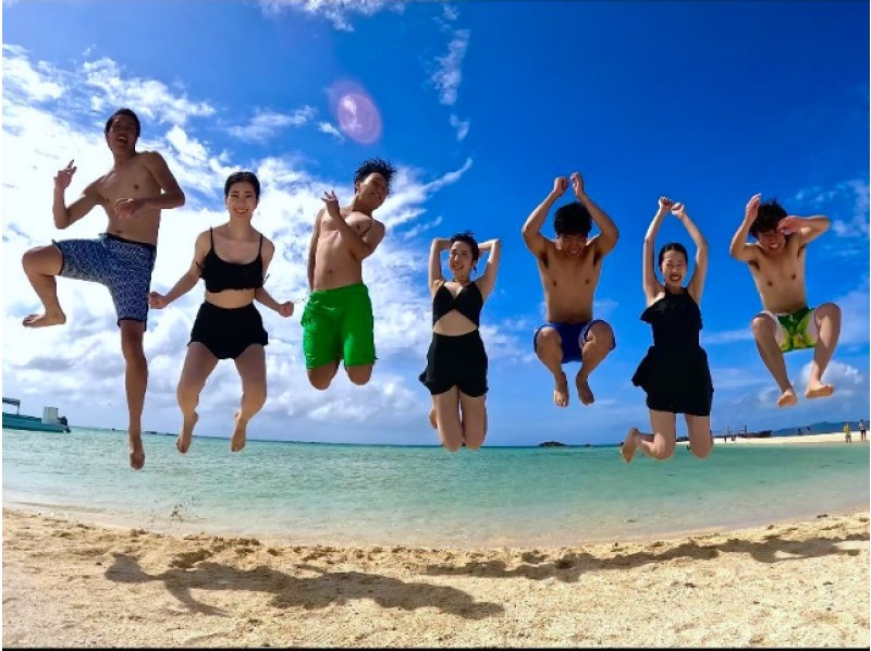 [Ishigaki Island/Half day] Landing on the "phantom island" Hamajima & boat snorkeling ★ 360 degree views ★ Free photo data ★ [Regional coupons available] Autumn sale underway!の紹介画像