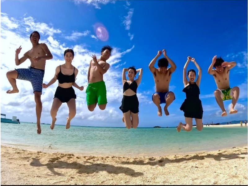 [Ishigaki Island/Half-day] Landing on the "Phantom Island" Hamajima & Boat Snorkeling ★ 360-degree spectacular views [Free photo data/equipment rental]の紹介画像