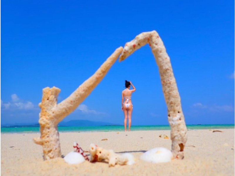 【石垣島/半日】「幻の島」浜島上陸＆ボートシュノーケリング★360度の絶景【写真データ/備品レンタル無料】の紹介画像