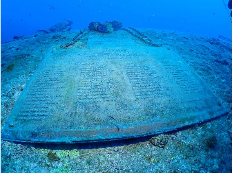 【　沖縄・那覇発　】USSエモンズ沈船・1名様からご案内★那覇市内送迎無料・古宇利島ダイビングの紹介画像
