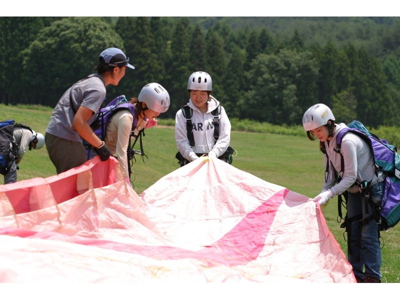 [群馬，水]滑翔傘體驗（簡易浮動課程）の紹介画像