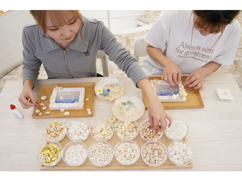 Shell photo frame handmade experienceの紹介画像