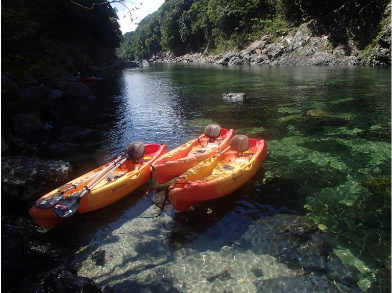 【午前・午後】初めてOK！屋久島でリバーカヤック（半日コース）の紹介画像