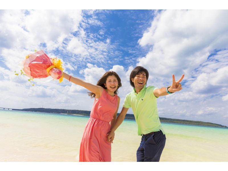 【沖縄・宮古島】エンゲージメントフォト★ 補正データ100カット付の紹介画像