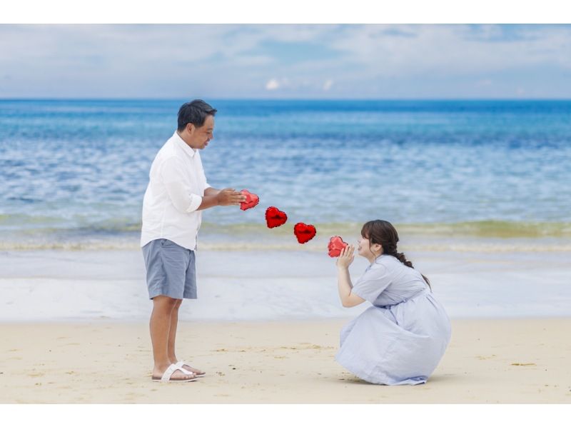 【沖縄・宮古島】エンゲージメントフォト★ 補正データ100カット付の紹介画像