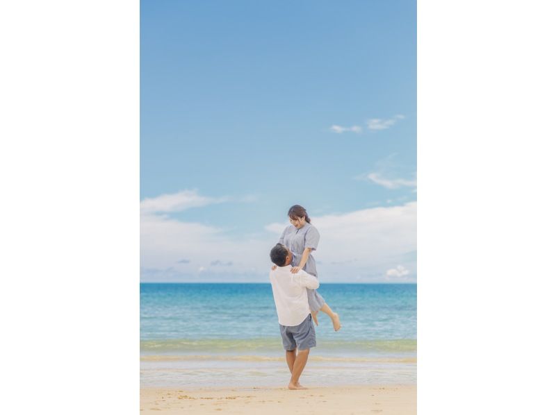 【沖縄・宮古島】エンゲージメントフォト★ 補正データ100カット付の紹介画像