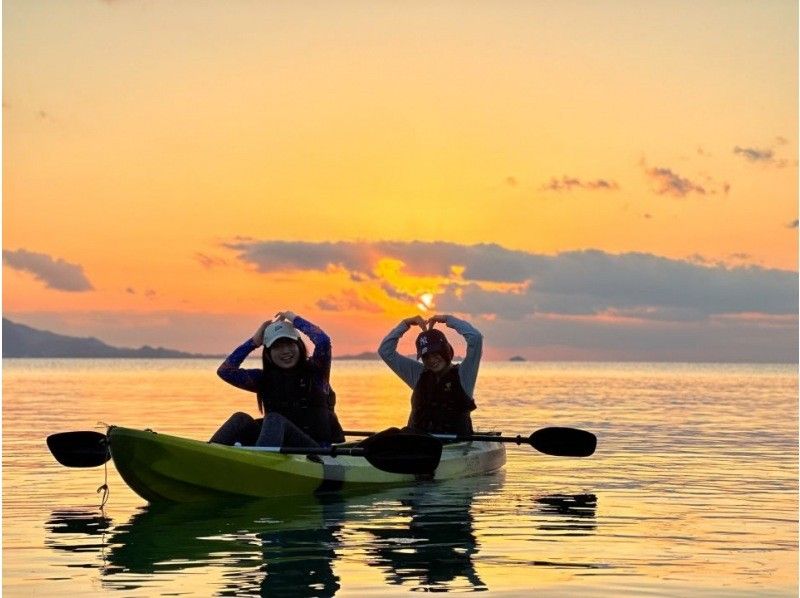【石垣島•夕方】茜色に染まるサンセット＆絶景マングローブ＆満天の星空ナイトSUP/カヤック体験✨ 写真•動画無料❗️当日予約OK❗️送迎可❗の紹介画像