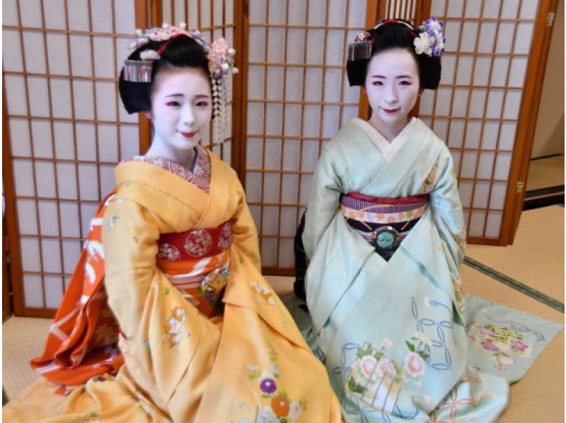 【京都・下京区】京都で大人気の常設プログラム！舞妓さんの京舞鑑賞コースの紹介画像