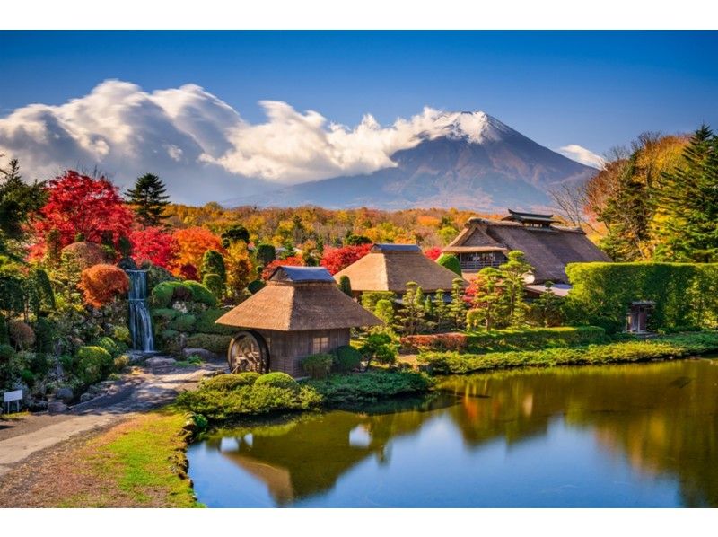 [東京出發]日本必遊聖地富士山5號車站忍野八海遠眺富士山。の紹介画像