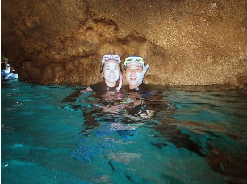 Blue Cave "Beach Snorkeling Tour" Underwater photos will be given as a gift on the spot ☆ [All-inclusive plan including shower and parking]の紹介画像
