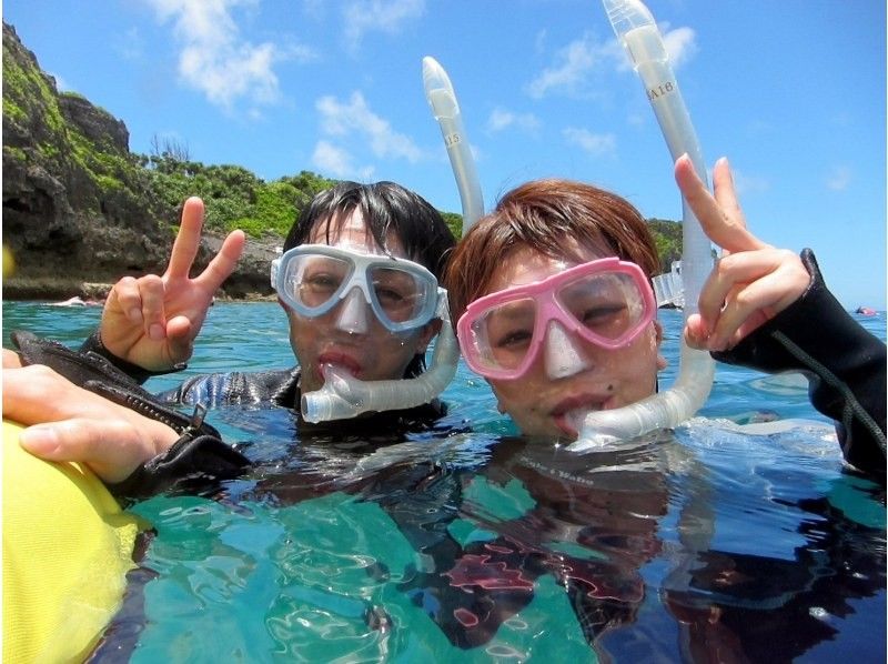 Blue Cave "Beach Snorkeling Tour" Underwater photos will be given as a gift on the spot ☆ [All-inclusive plan including shower and parking]の紹介画像