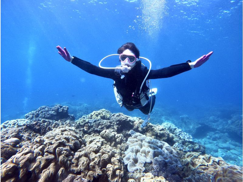 [Chatan Town / Pick-up OK] ★ 2 Beach Fun Diving ★ -Dive leisurely and enjoy underwater! [Beginners & Blanks welcome, small number of people, arrival date OK]の紹介画像