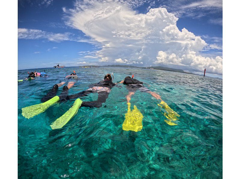 [From the north/remote island] Minna Island Exciting boat snorkeling 2 pack & day trip beach tour ★Free download of tour photos & round trip boarding ticket included★の紹介画像