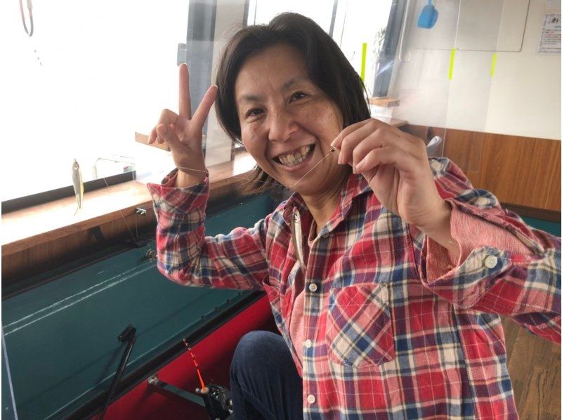 【야마나시 · 야마나카 코] 빙어 낚시 돔 선박 3 시간 짧은 계획 대여 장대 무료 (^^ ♪の紹介画像