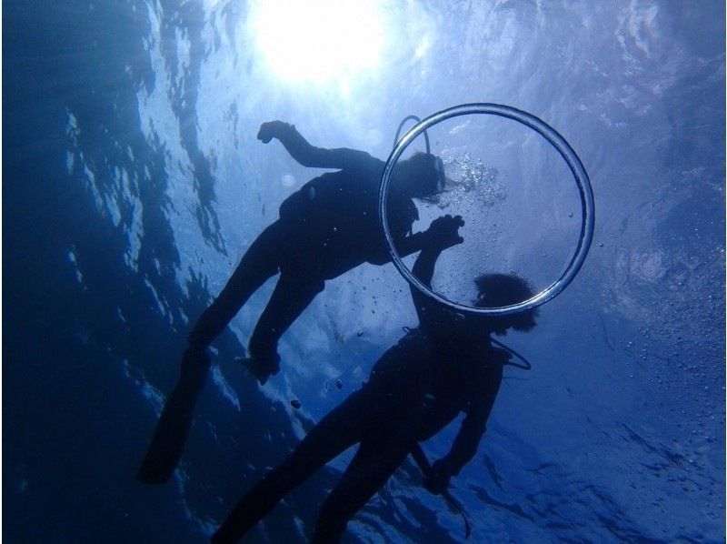 【沖縄・青の洞窟・1組貸切ボート体験ダイビング】＜究極の快適さを追求したフルフェイスマスク使用＞青の洞窟へ高確率でご案内＜最新GoPro12の紹介画像