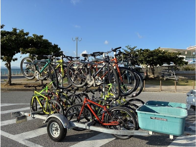우루마시의 해중도로와 4개의 낙도(헤이안자지마·하마히가시마·미야기섬·이케이지마)를 절경 사이클링!の紹介画像