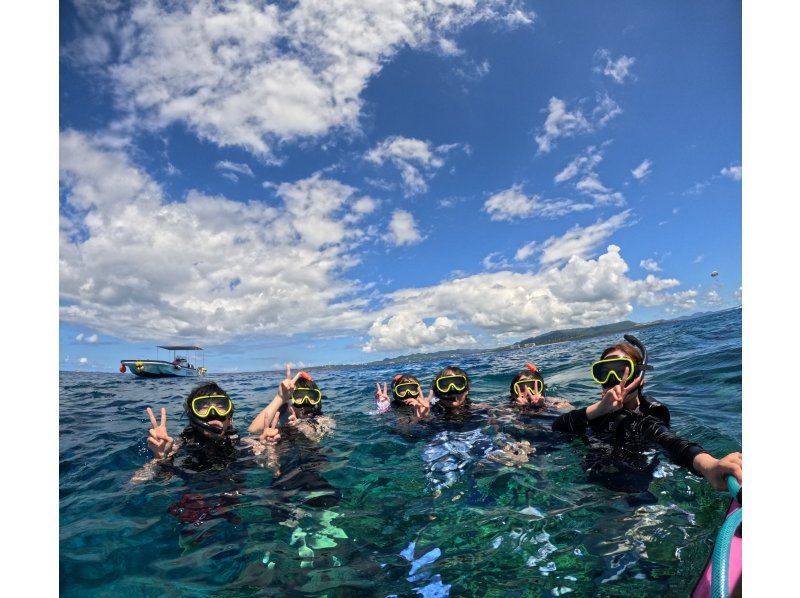 [Departing from the north/remote island] Minna Island Exciting boat snorkeling & 1 type of marine